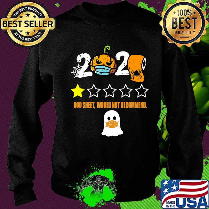 2020 Is Boo Sheet Pumpkin In Mask Toilet Paper Halloween T-Shirt Sweater 2020 Is Boo Sheet Pumpkin In Mask Toilet Paper Halloween T-Shirt Sweater