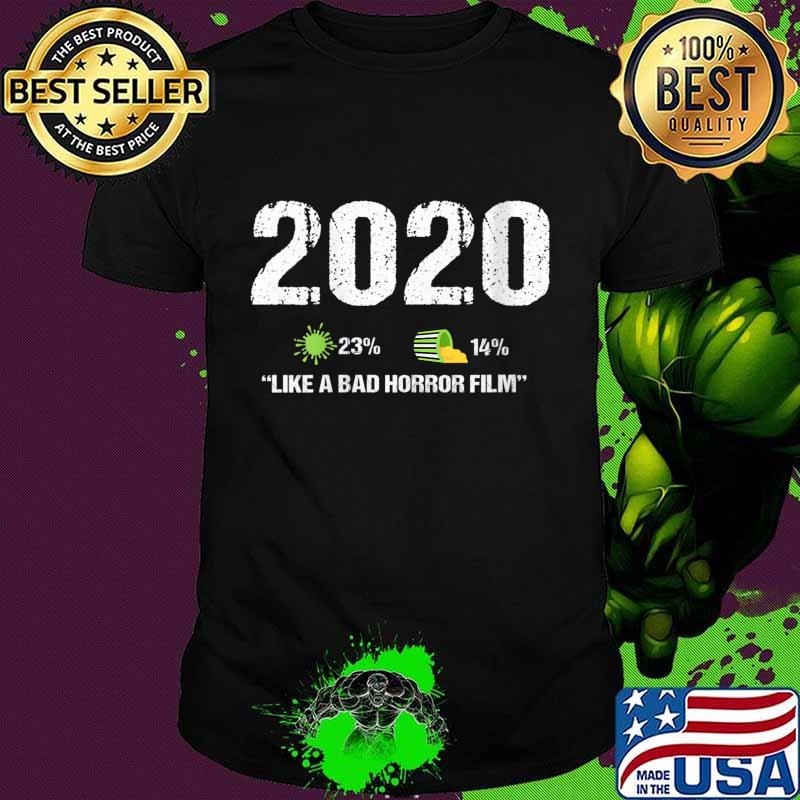 2020 Like A Bad Horror Movie Funny 2020 Bad Review Rating Shirt
