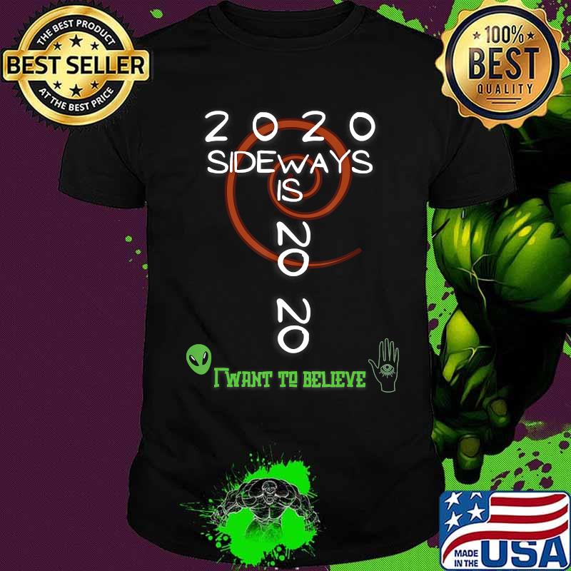 2020 Sideways is No No a Numerology Mystery Magic Year T-Shirt