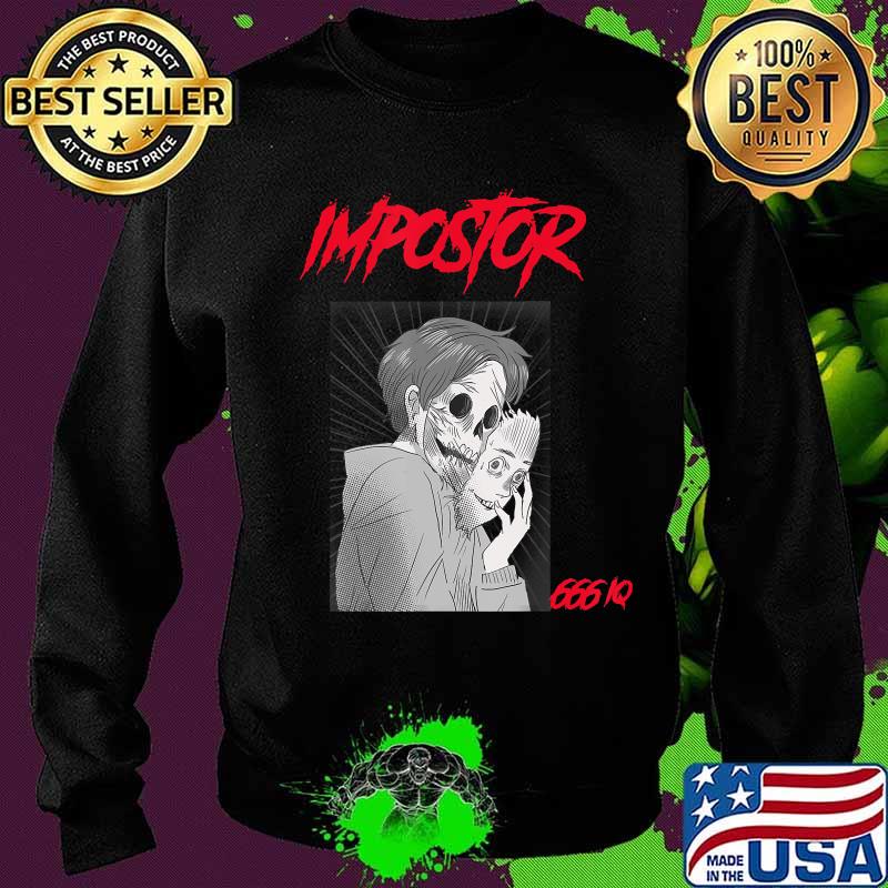 666 iq impostor monochrome s Sweater 666 iq impostor monochrome s Sweater