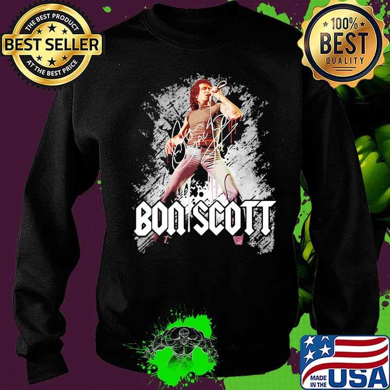 Acdc band bon scott signature s Sweater Acdc band bon scott signature s Sweater