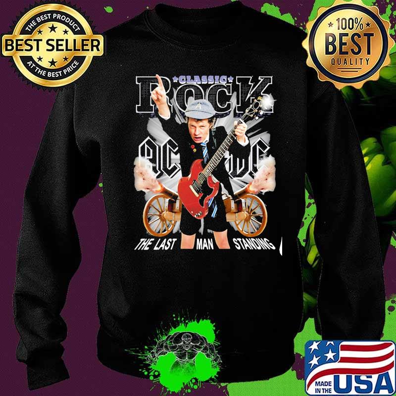 Acdc band classic rock the last man standing s Sweater Acdc band classic rock the last man standing s Sweater
