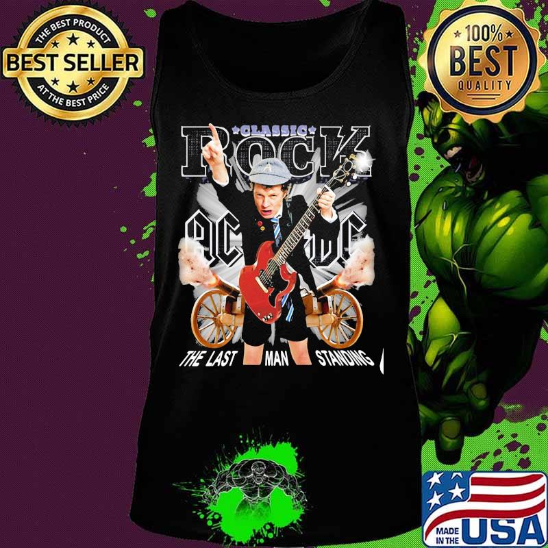 Acdc band classic rock the last man standing s Tank top Acdc band classic rock the last man standing s Tank top