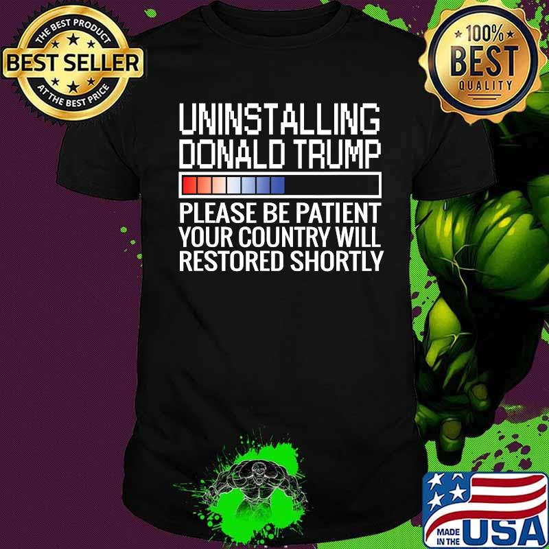 Anti Trump Funny Gift Celebrate a New President Vote Blue Shirt