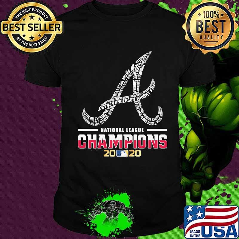Atlanta braves national league champions 2020 shirt