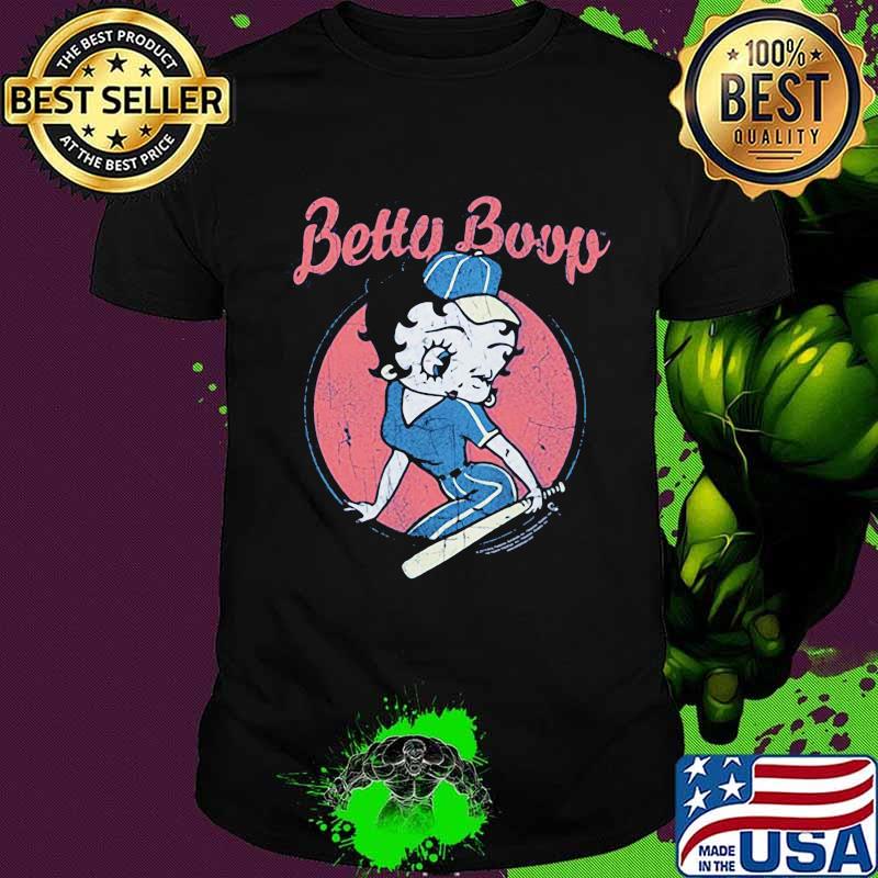 Betty boop baseball vintage shirt
