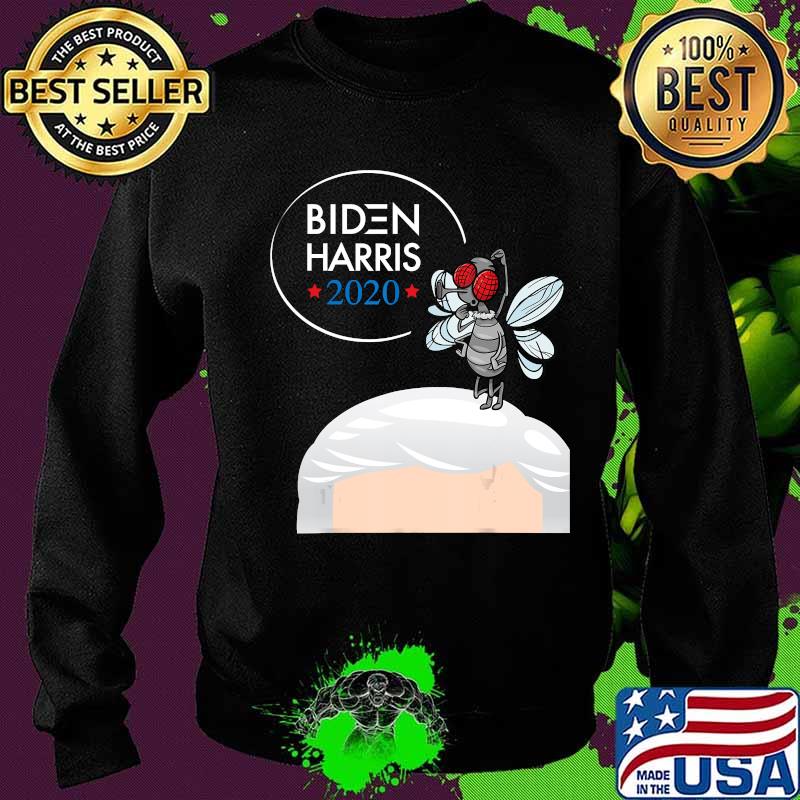 Biden Harris 2020 Funny Debate Fly on Mike Pence's Head T-Shirt Sweater Biden Harris 2020 Funny Debate Fly on Mike Pence's Head T-Shirt Sweater