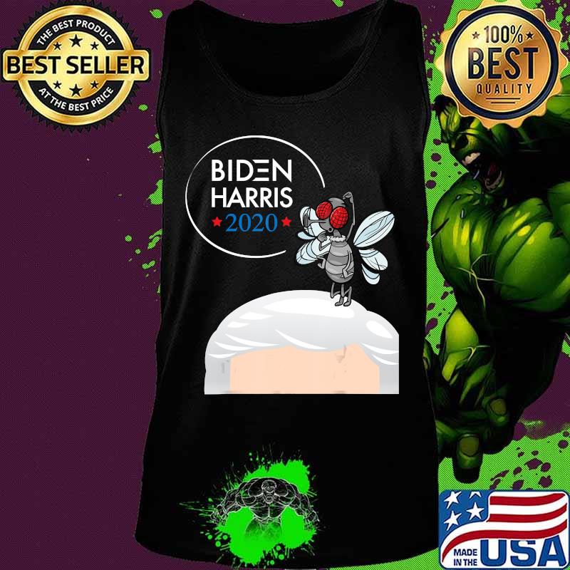 Biden Harris 2020 Funny Debate Fly on Mike Pence's Head T-Shirt Tank top Biden Harris 2020 Funny Debate Fly on Mike Pence's Head T-Shirt Tank top