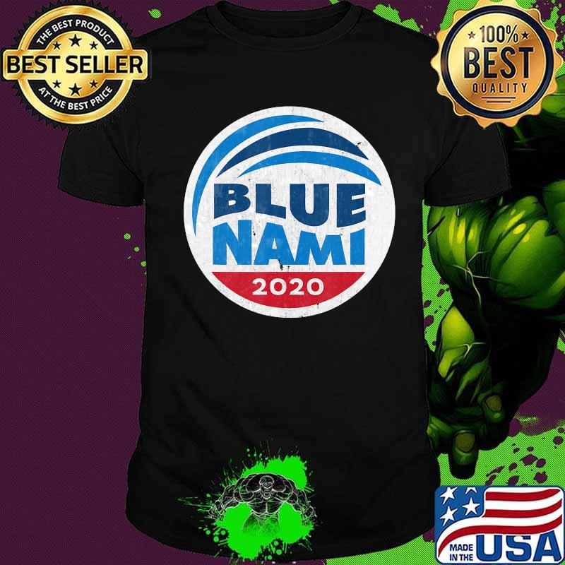 Blue Nami Blue Wave 2020 Democrat T-Shirt