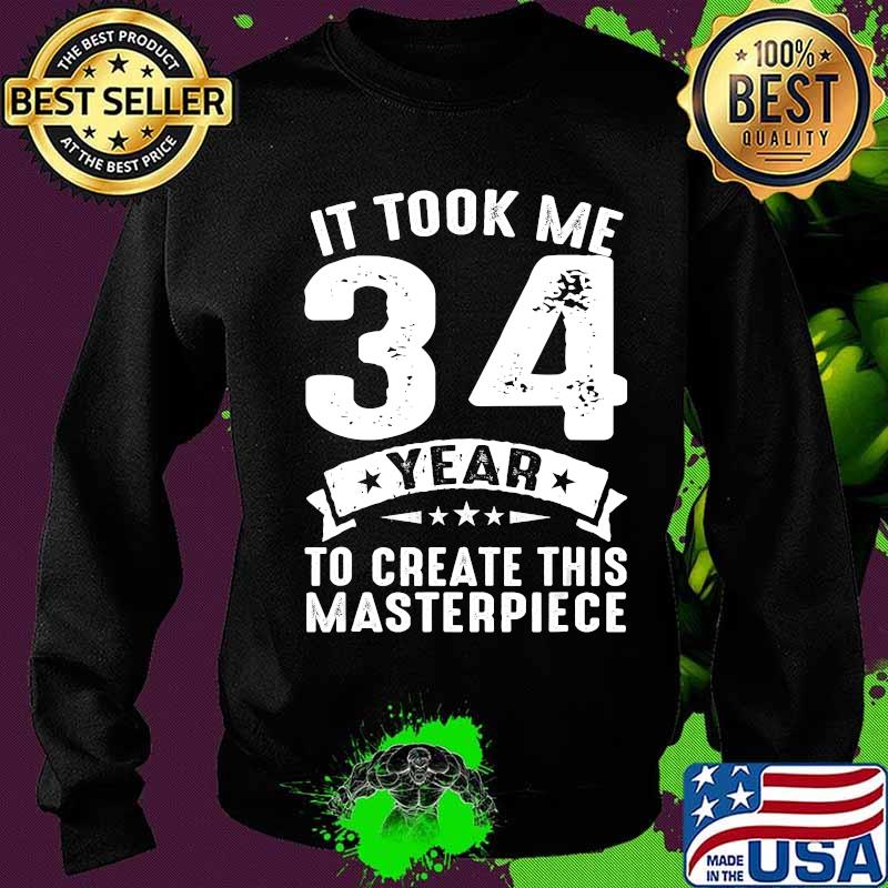 Born In 1987 Shirt Funny 34 Years Old Gifts 34th Birthday T-Shirt Sweater Born In 1987 Shirt Funny 34 Years Old Gifts 34th Birthday T-Shirt Sweater