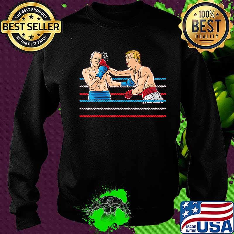 Boxer Donald Trump Boxing Biden Winning President Election T-Shirt Sweater Boxer Donald Trump Boxing Biden Winning President Election T-Shirt Sweater