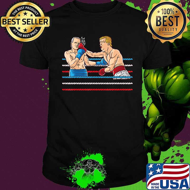 Boxer Donald Trump Boxing Biden Winning President Election T-Shirt