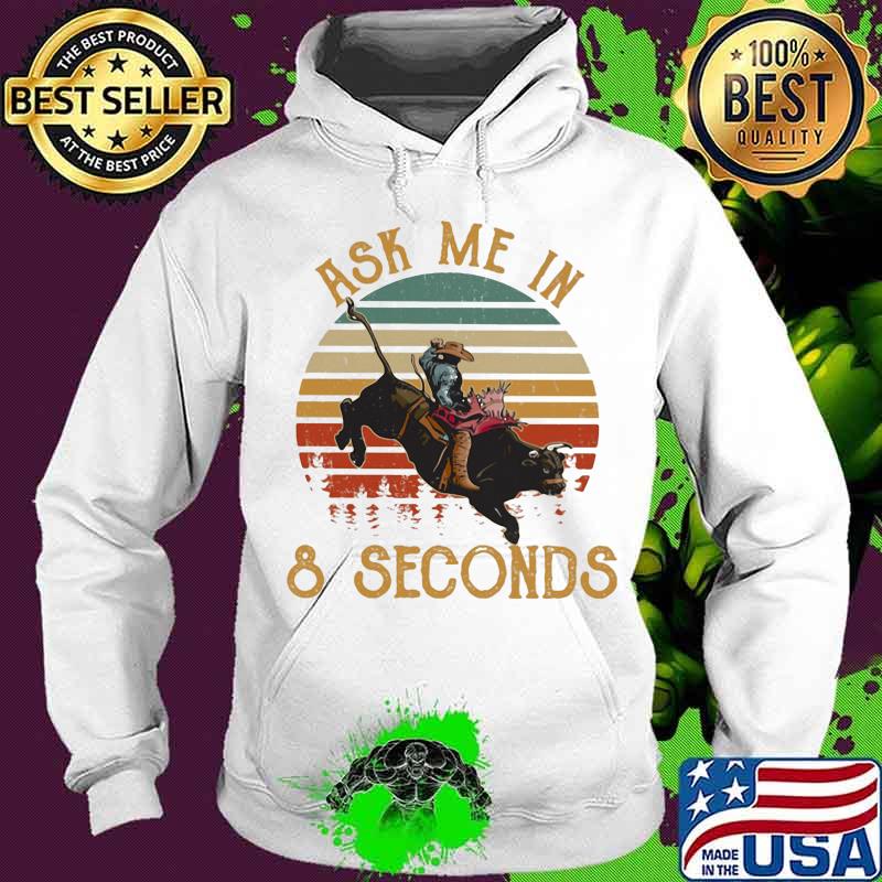 Buffalo ask me in 8 seconds vintage retro s Hoodie Buffalo ask me in 8 seconds vintage retro s Hoodie