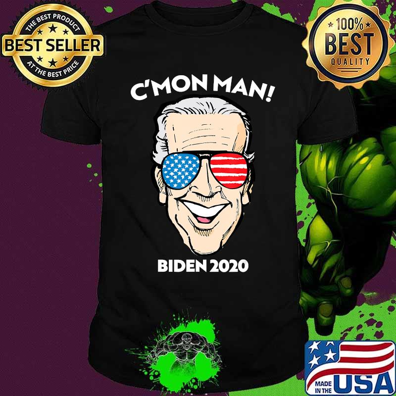 C'Mon Man Joe Biden 2020 American Flag Shirt