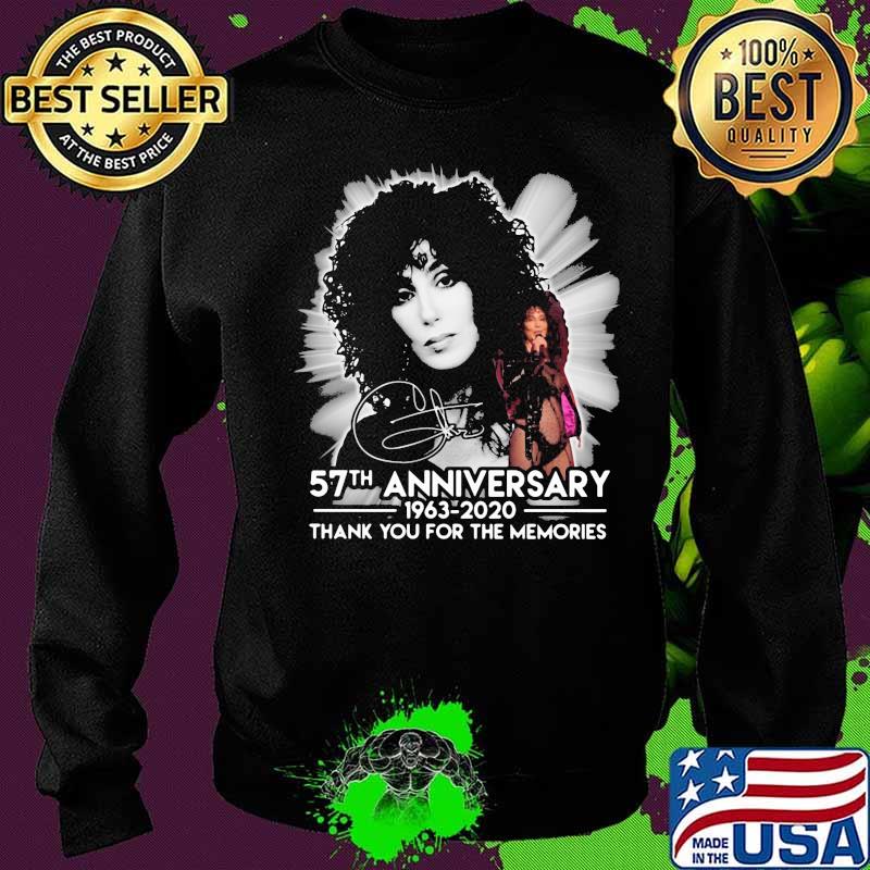 Cher 1980 57th anniversary 1963-2020 thank you for the memories signature s Sweater Cher 1980 57th anniversary 1963-2020 thank you for the memories signature s Sweater