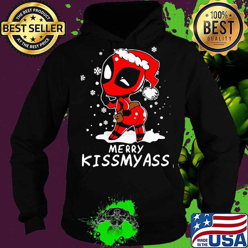 Christmas deadpool santa merry kissmyass s Hoodie Christmas deadpool santa merry kissmyass s Hoodie