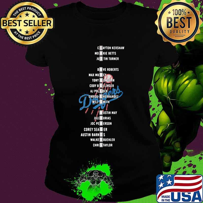 Dodgers world series champions 2020 baseball s Ladies tee Dodgers world series champions 2020 baseball s Ladies tee