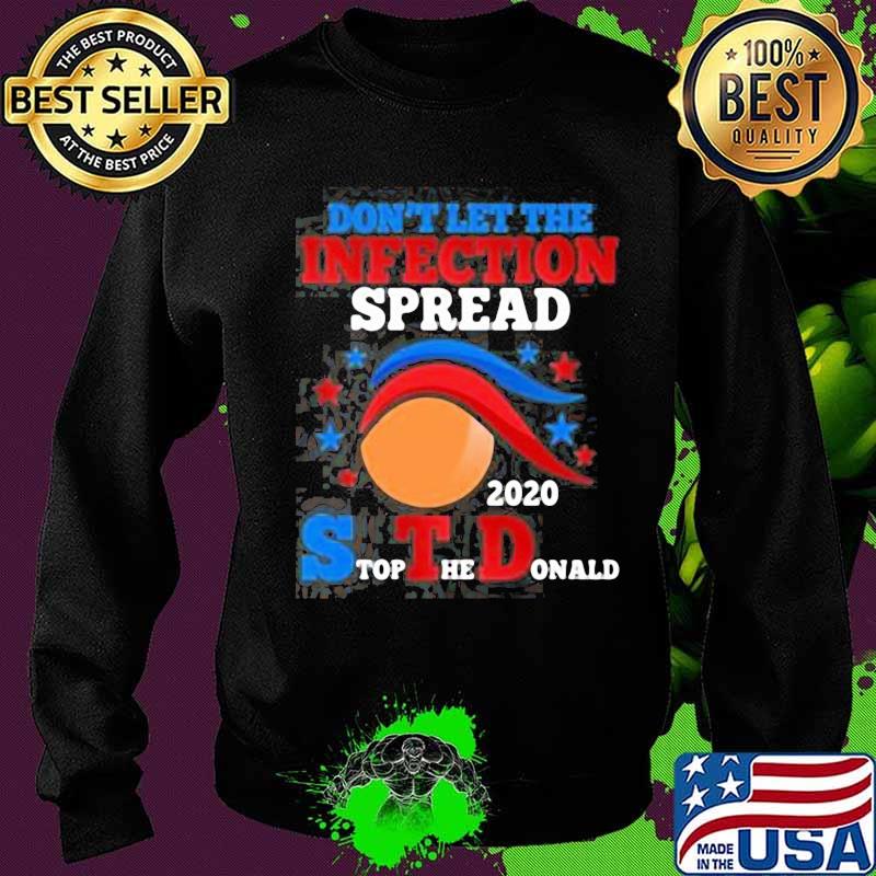 Don't let the infection spread 2020 stop the donald s Sweater Don't let the infection spread 2020 stop the donald s Sweater