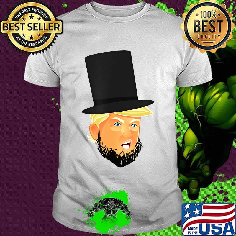 Donald trump as abraham lincoln final 2020 debate shirt