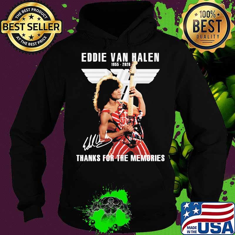 Eddie van halen 1955 2020 thank for the memories signature vintage retro s Hoodie Eddie van halen 1955 2020 thank for the memories signature vintage retro s Hoodie