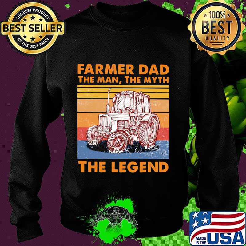 Farmer dad the man the myth the legend vintage retro s Sweater Farmer dad the man the myth the legend vintage retro s Sweater