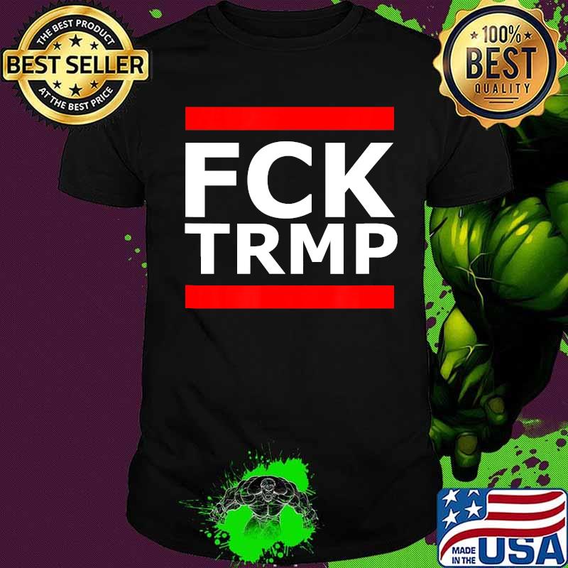 Fck trump line red election shirt