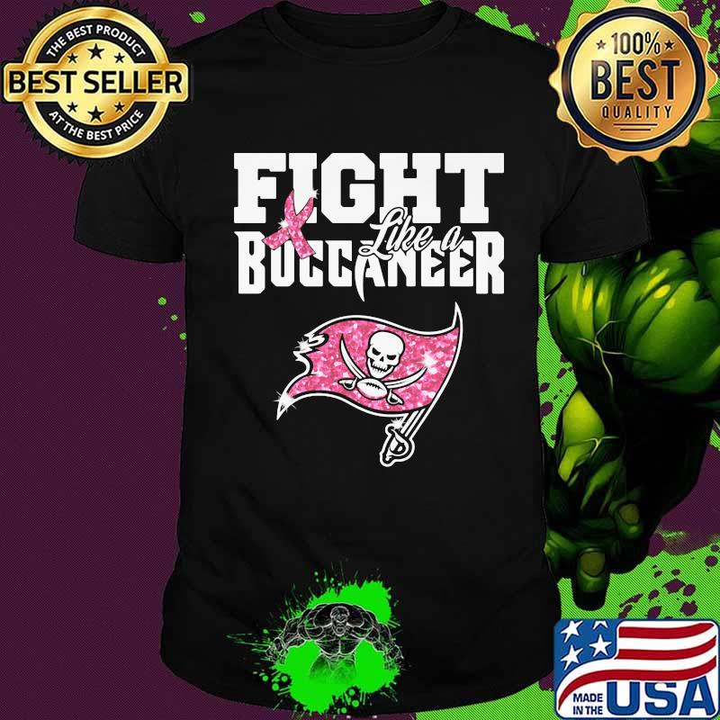 Fight like a buccaneer breast cancer awareness shirt