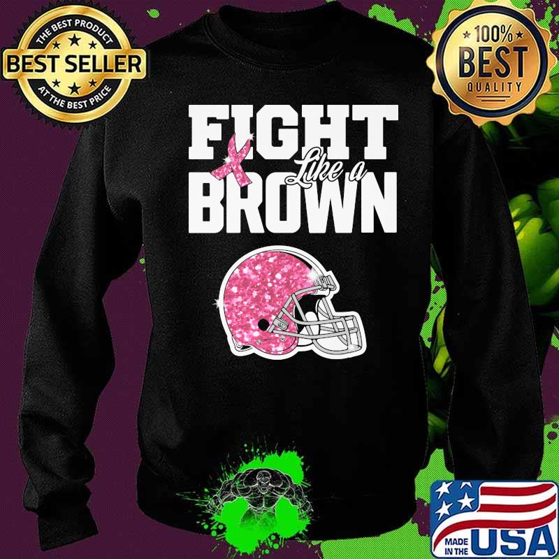Fight like a cleveland brown breast cancer awareness s Sweater Fight like a cleveland brown breast cancer awareness s Sweater