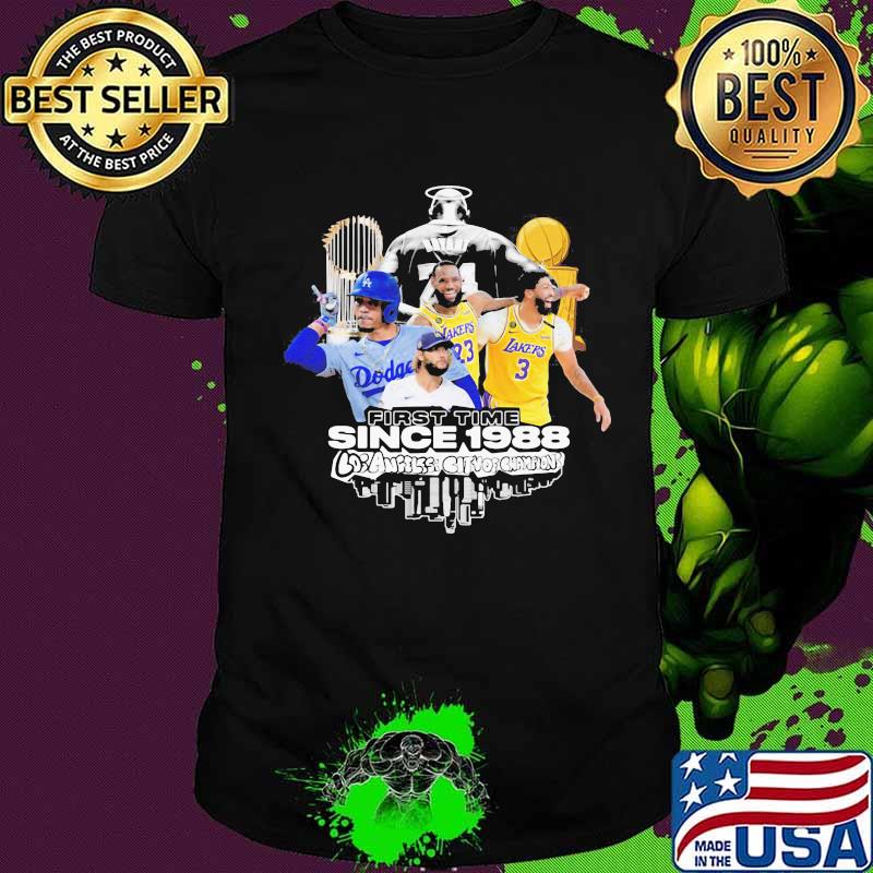 First time since 1988 los angeles city of champions shirt