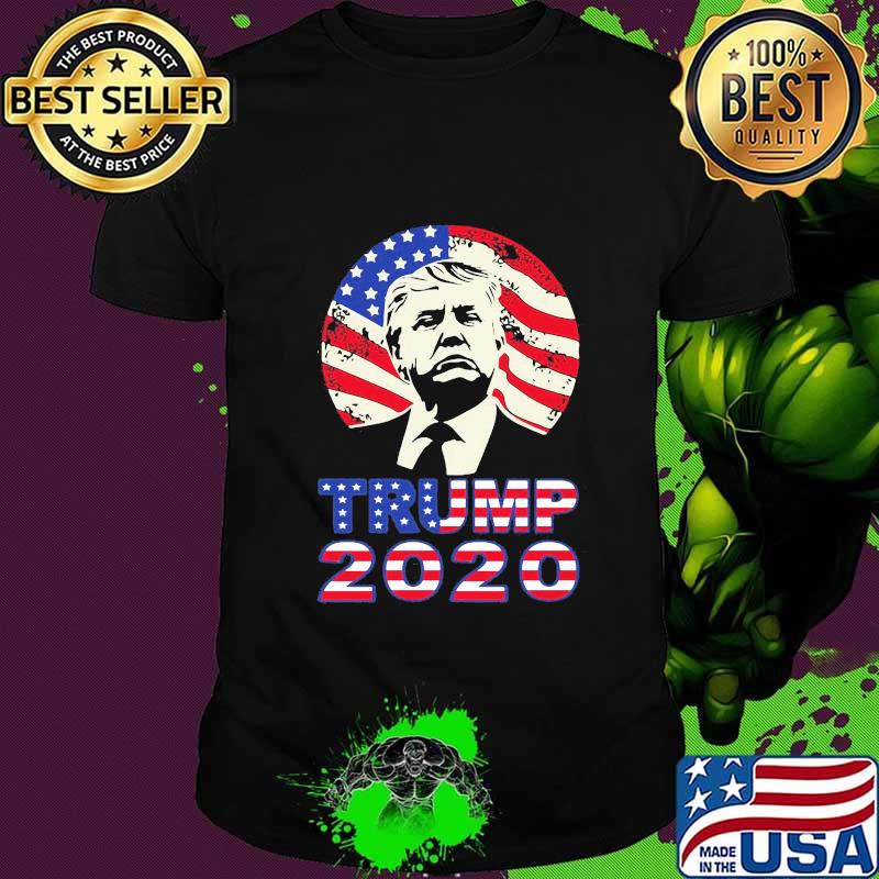 Flag american trump 2020 shirt