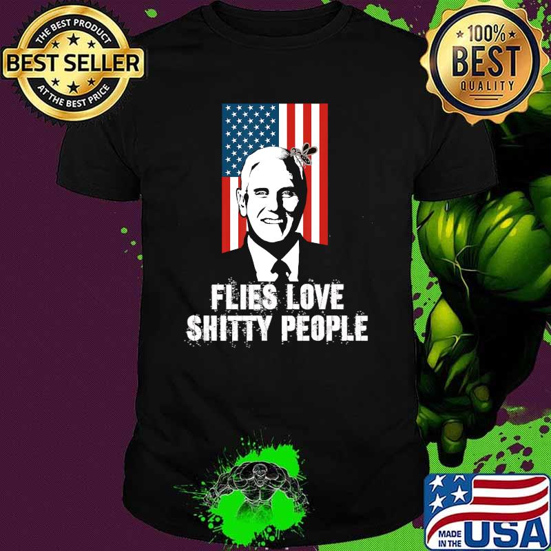Fly on Pence's Head, Anti Trump, Anti Pence T-Shirt