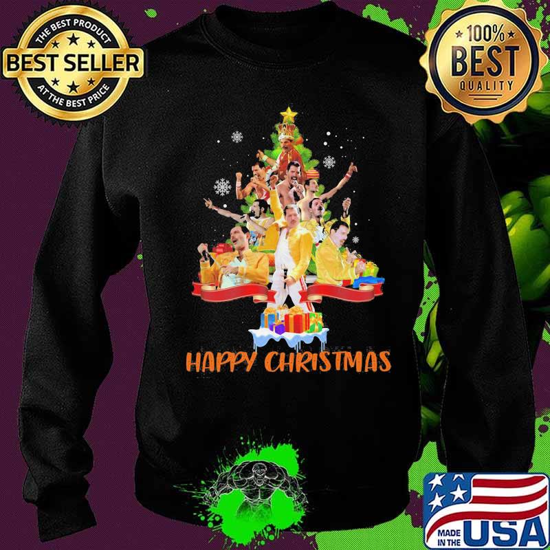 Freddie mercury happy christmas tree s Sweater Freddie mercury happy christmas tree s Sweater