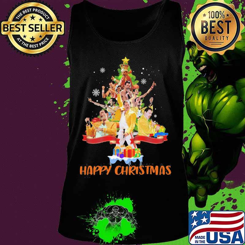 Freddie mercury happy christmas tree s Tank top Freddie mercury happy christmas tree s Tank top
