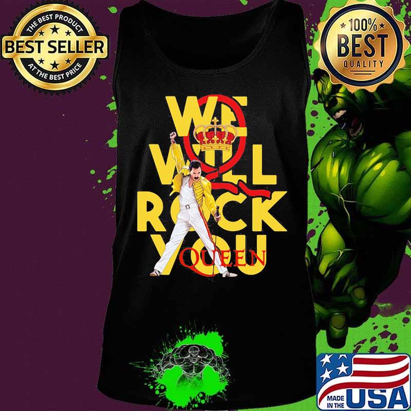 Freddie mercury we will rock you queen s Tank top Freddie mercury we will rock you queen s Tank top