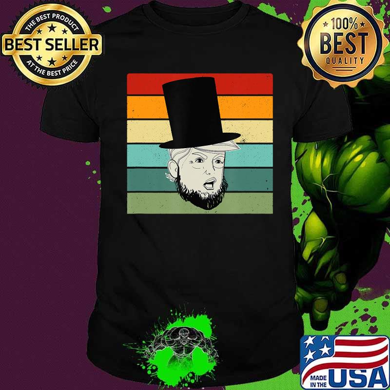 Funny Final 2020 Debate Donald Trump as Abraham Lincoln Shirt