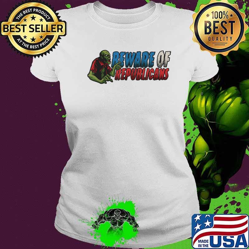 Funny Halloween Election 2020 Beware of Republicans T-Shirt Ladies tee Funny Halloween Election 2020 Beware of Republicans T-Shirt Ladies tee