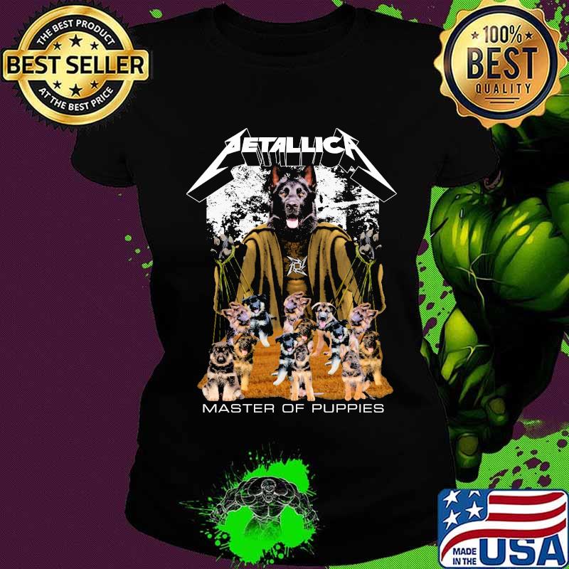 German shepherd metallica master of puppies s Ladies tee German shepherd metallica master of puppies s Ladies tee