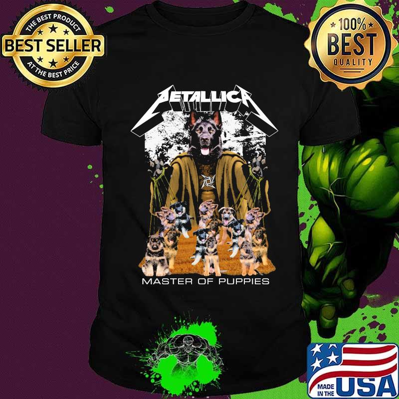 German shepherd metallica master of puppies shirt