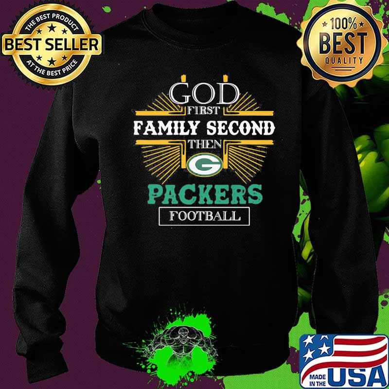 God first family second then green bay packers football s Sweater God first family second then green bay packers football s Sweater