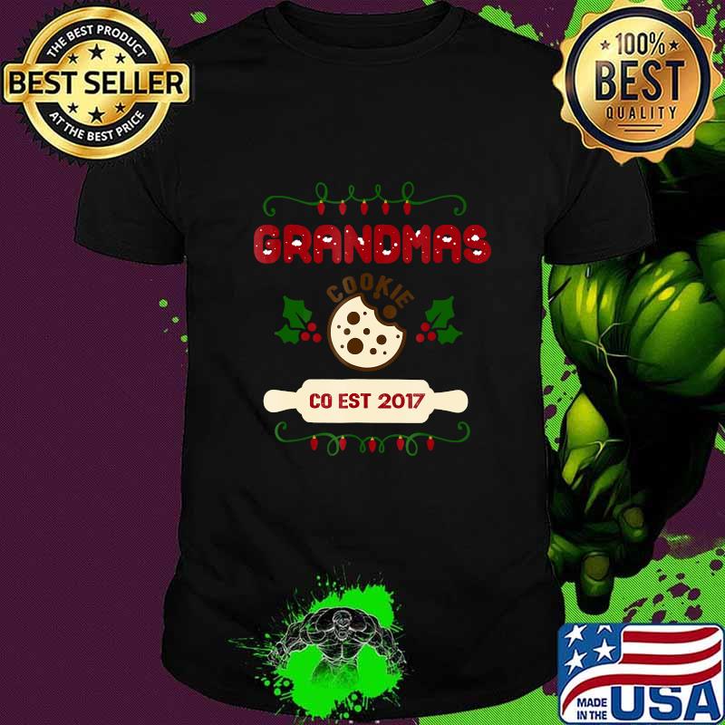 Grandmas christmas cookie cutter co 2017 rolling pin shirt