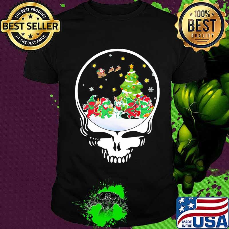 Grateful dead bears merry christmas shirt