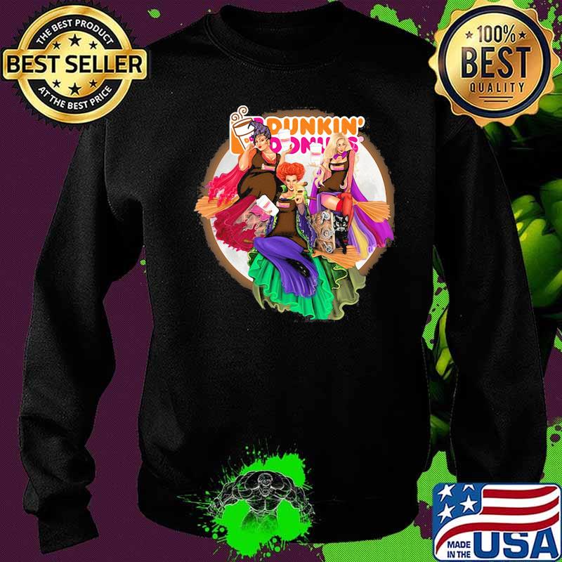 Halloween hocus pocus dunkin donuts logo s Sweater Halloween hocus pocus dunkin donuts logo s Sweater