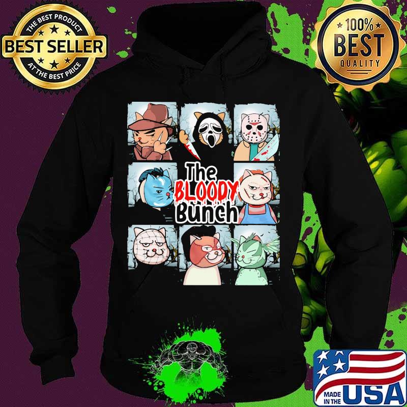 Halloween horror cat characters the bloody bunch s Hoodie Halloween horror cat characters the bloody bunch s Hoodie