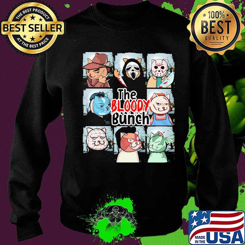 Halloween horror cat characters the bloody bunch s Sweater Halloween horror cat characters the bloody bunch s Sweater
