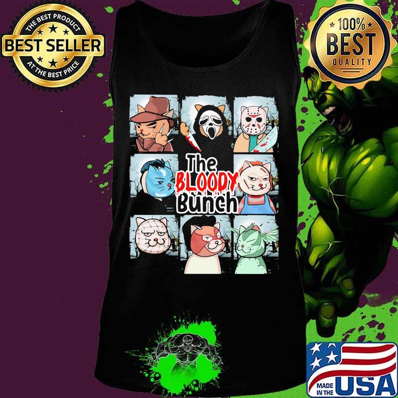 Halloween horror cat characters the bloody bunch s Tank top Halloween horror cat characters the bloody bunch s Tank top