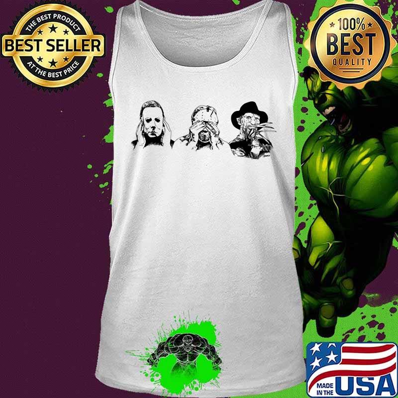 Halloween michael myers jason voorhees freddy krueger s Tank top Halloween michael myers jason voorhees freddy krueger s Tank top