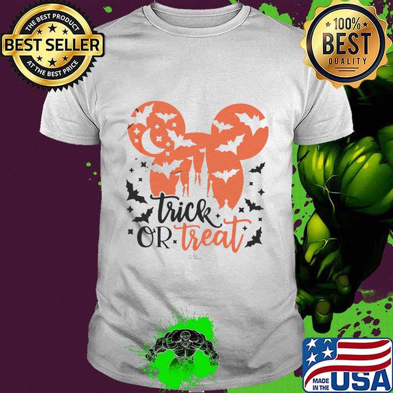 Halloween mickey mouse trick or treat shirt