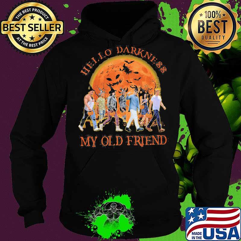 Halloween witch hello darkness my old friend moon s Hoodie Halloween witch hello darkness my old friend moon s Hoodie
