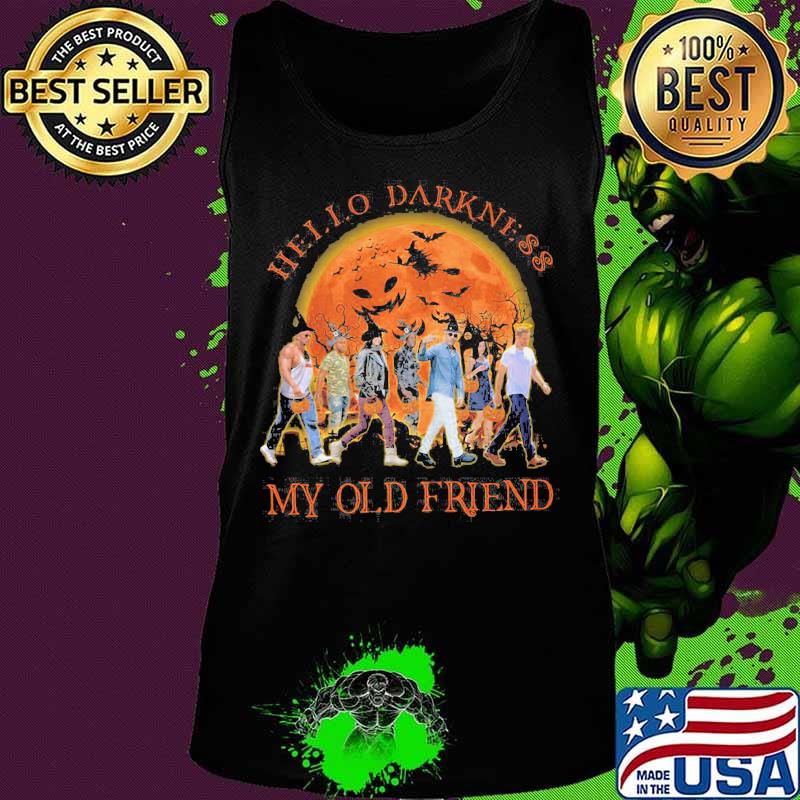 Halloween witch hello darkness my old friend moon s Tank top Halloween witch hello darkness my old friend moon s Tank top