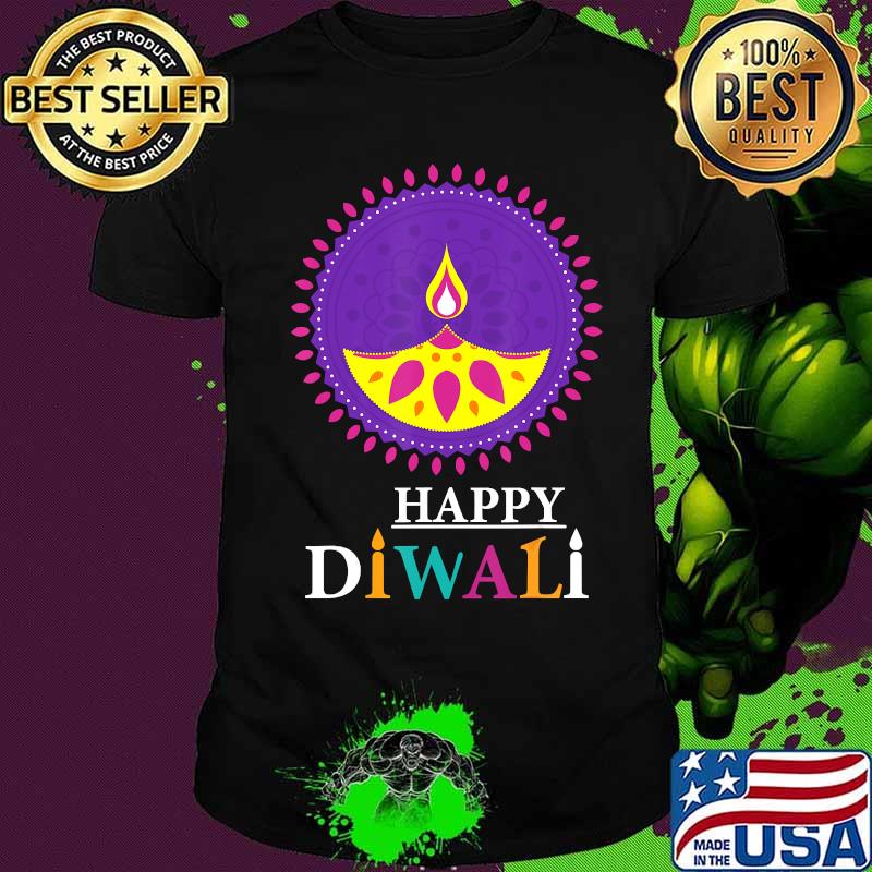 Happy Diwali Festival Of Lights Gifts For Hindus Deepavali T-Shirt